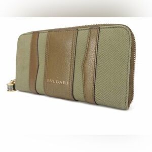 BLVGARI B-ZERO ROUND LONG WALLET ZIP